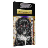 Pekingese Puppy Klemmbrett (Rechts)