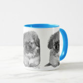 Pekingese Puppy Tasse (VorderseiteRechts)