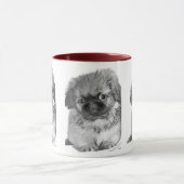 Pekingese Puppy Tasse (Zentrum)