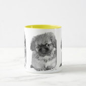 Pekingese Puppy Tasse (Zentrum)