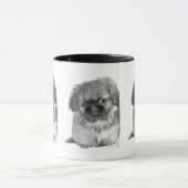 Pekingese Puppy Tasse (Zentrum)