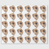 Pekingese Queen Geschenkpapier (Flach)