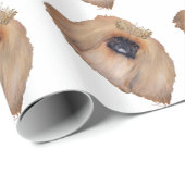 Pekingese Queen Geschenkpapier (Rolleneckpunkt)