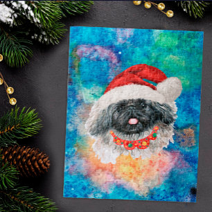 Pekingese Rasse Hund Weihnachten Puzzle