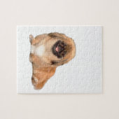 Pekingese (rot, schwarze Maske #1) Puzzle (Horizontal)