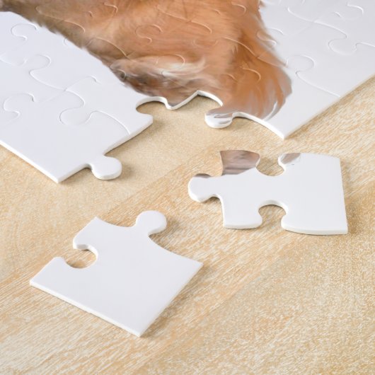 Pekingese (rot, schwarze Maske #1) Puzzle (Seite)