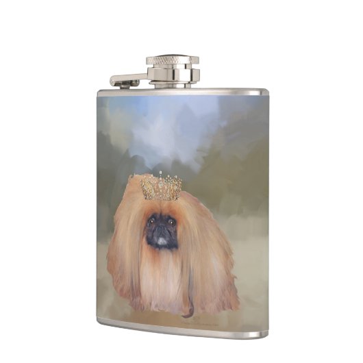 Pekingese Royal Flachmann (Links)