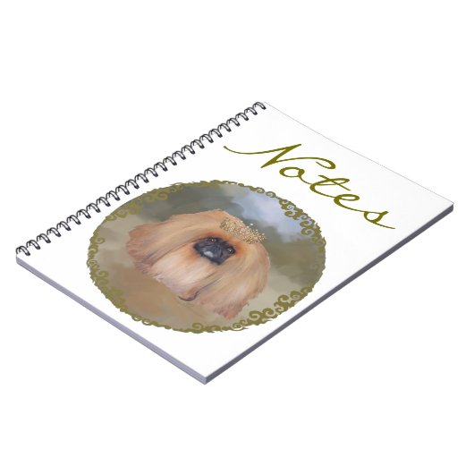Pekingese Royal Notizblock (Linke Seite)