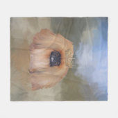 Pekingese Royalty Fleecedecke (Vorderseite (Horizontal))