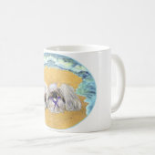 Pekingese Sailers Kaffeetasse (VorderseiteRechts)