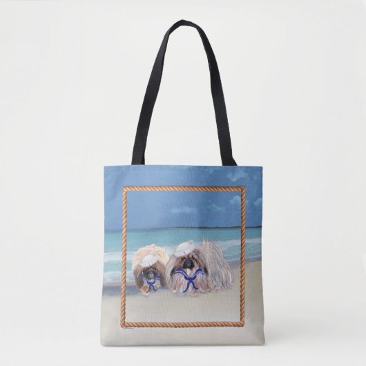 Pekingese Sailers Tasche (Vorderseite)