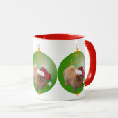 Pekingese Santa Ornament Tasse (VorderseiteRechts)