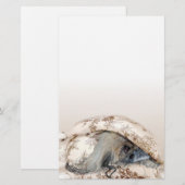 Pekingese schaut hervor briefpapier (Vorne/Hinten)