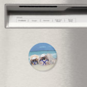 Pekingese Seeleute Magnet (In Situ (Geschirrspüler))