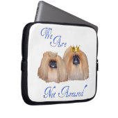 Pekingese sind nicht verwirrt laptopschutzhülle (Vorne Rechts)
