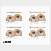 Pekingese Stickers (Blatt)