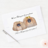 Pekingese Stickers (Umschlag)