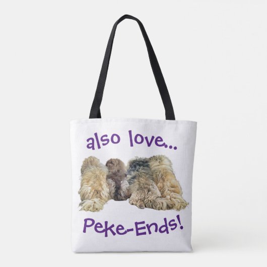 Pekingese Tasche inklusive Peke-Ends! (Rückseite)