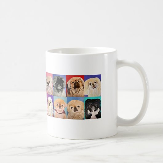 Pekingese Tasse (Rechts)