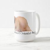 Pekingese Tasse (VorderseiteRechts)