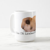 Pekingese Tasse (Vorderseite Links)