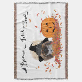 Pekingese Throw Blanket Decke (Vorderseite Vertikal)