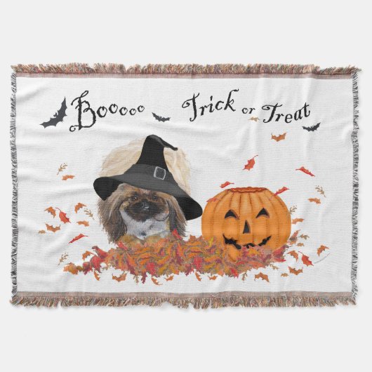 Pekingese Throw Blanket Decke (Vorderseite)