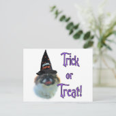 Pekingese Trick Postkarte (Stehend Vorderseite)