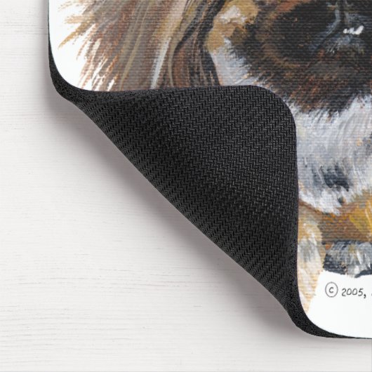 Pekingese Tuffy Mousepad (Ecke)