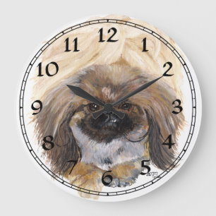 Pekingese Uhr