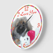 Pekingese Uhr (Winkel)