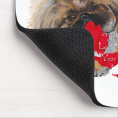 Pekingese Valentine Mousepad (Ecke)
