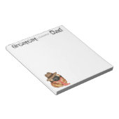 Pekingese Vater Notepad Notizblock (angewinkelt)