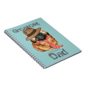 Pekingese-Vater Notizblock (Rechte Seite)