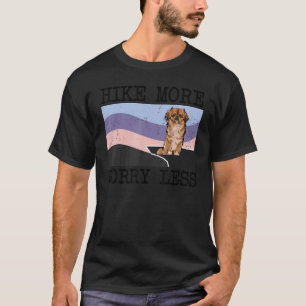 Pekingese-Wanderung macht sich weniger grafisch be T-Shirt