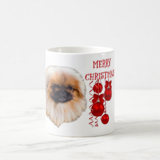 Pekingese WeihnachtenCoffe Tassen-Schale Kaffeetasse