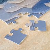 Pekingese Weihnachtsboot-Feiertag Puzzle (Seite)
