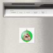Pekingese Weihnachtsdekoration Magnet (In Situ (Geschirrspüler))