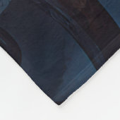 Pekingese Weihnachtsfeiertage Fleecedecke (Ecke)