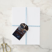 Pekingese Weihnachtsfeiertage Geschenkanhänger (Mit Garn)