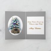 Pekingese Weihnachtsgeschenke Feiertagskarte (Innenseite)
