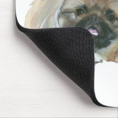 Pekingese Weisheit - Der durchschnittliche Hund is Mousepad (Ecke)