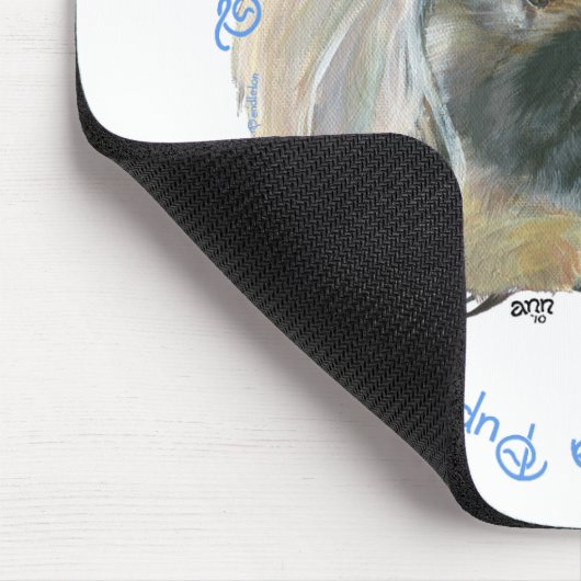 Pekingese Weisheit - Wie man einen Welpen bekommt Mousepad (Ecke)