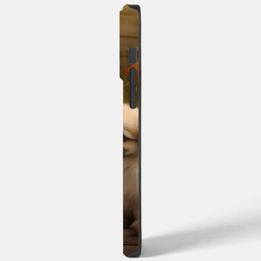 Pekingese Welpe Herbst Delight Pumpen Case-Mate iPhone Hülle (Rückseite / Links)