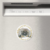 Pekingese Wit - Wenn Hunde sprechen könnten Magnet (In Situ (Geschirrspüler))