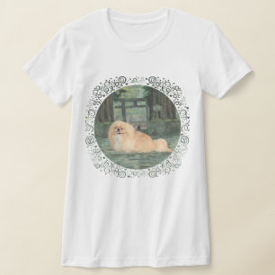 Pekingeser am Orientalischen Torweg T-Shirt