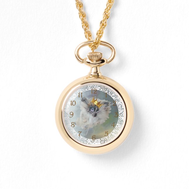 Pekingeser Fürst Armbanduhr (Vorderseite)