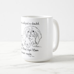 Pekingeser Hund Kaffeetasse
