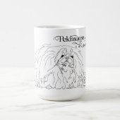 Pekingeser Hund Kaffeetasse (Mittel)