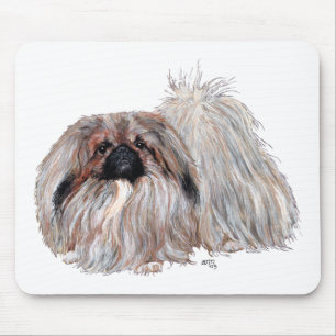 Pekingeser Hund stehend Mousepad